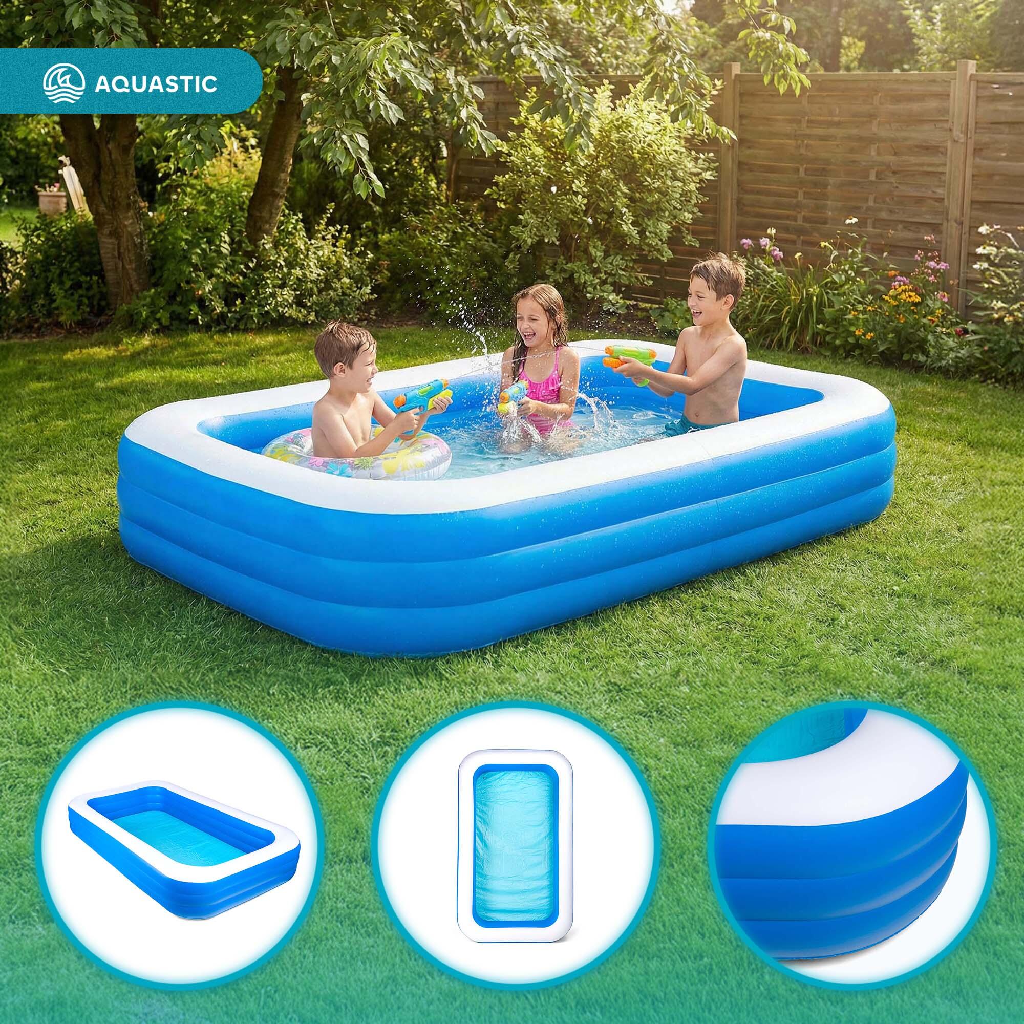 Piscina hinchable infantil AQUASTIC 3/7
