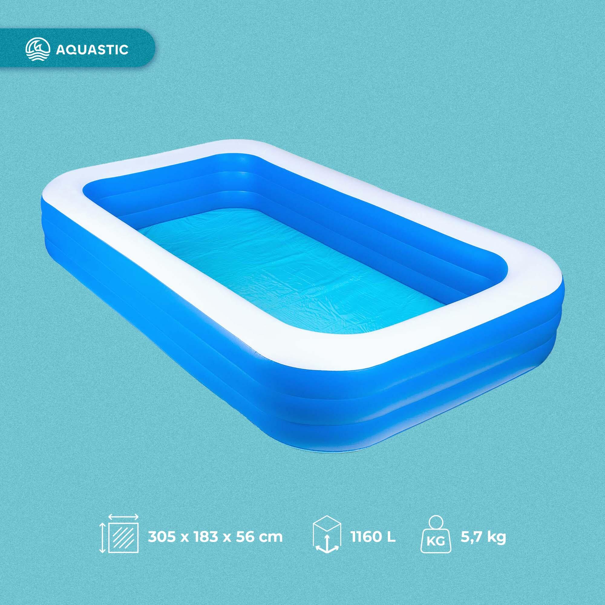 Piscina hinchable infantil AQUASTIC 2/7
