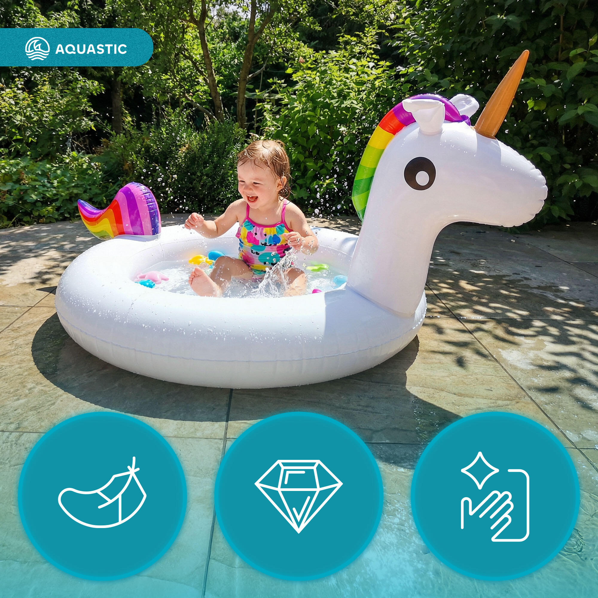 Piscina infantil AQUÁSTICA 6/7