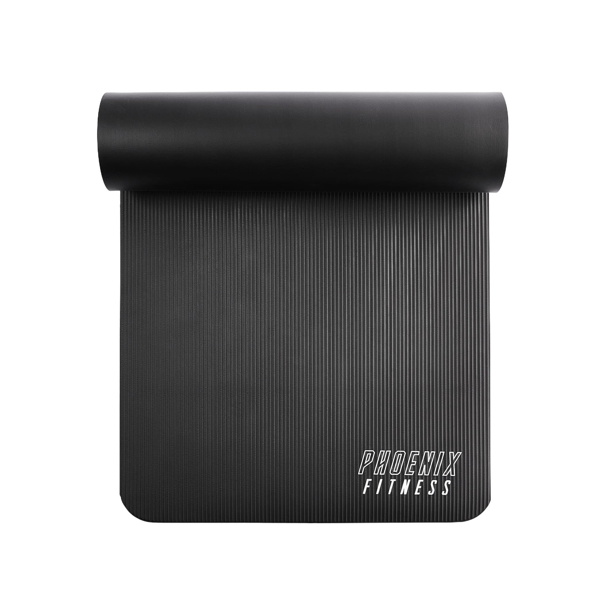 Phoenix Fitness NBR Floor Mat Black – Thick, Anti-Slip Workout Cushion 2/7