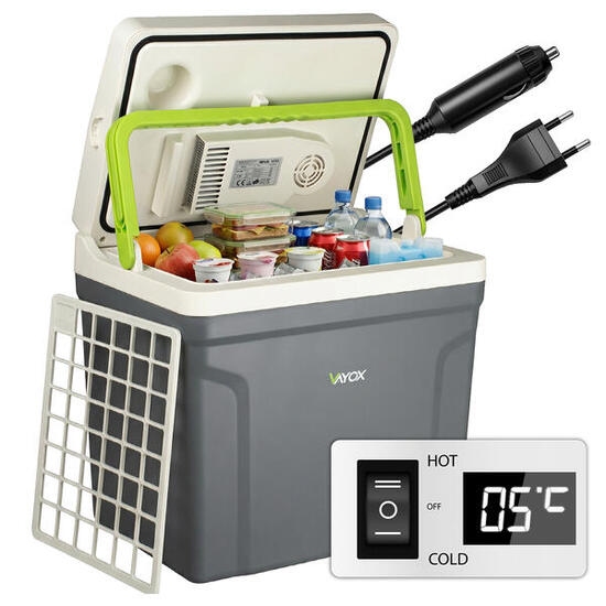 Frigorifero portatile Vayox VA-T27 12/230V con funzione riscaldamento 27L