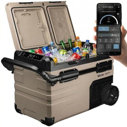 Kompressor-Kühlbox für unterwegs VAYOX VA-EW39 12/24/230 V, 39 L