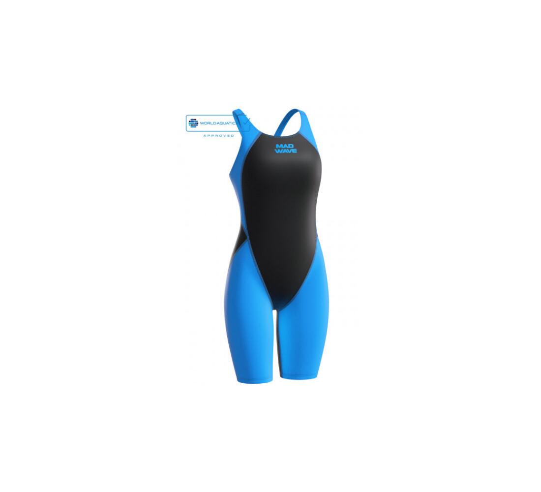 Occhialini Speedo Fastskin Hyper Elite Mirror Junior - Nero/Salso/Atomic/Zaffiro 6/7