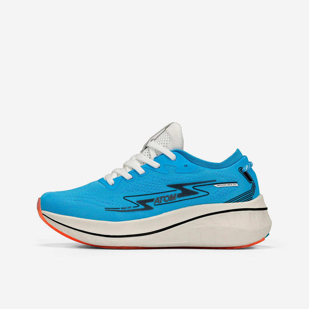 Scarpa da Corsa Running Donna Mesh ATOM AT178 GP MAX MOUSSE FOAM SKY BLUE 4/7