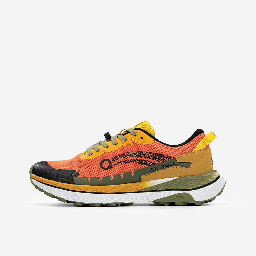 Scarpa da Trail Running Uomo  ATOM AT166 K4 TRAIL RUN ORANGE 3/7