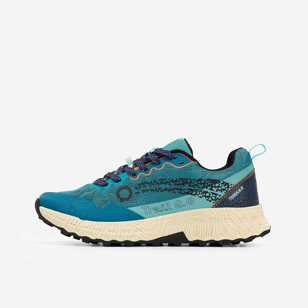 Scarpa da Trail Running Uomo Gomma ATOM AT158 TERRA V2 LOW DENSITY OCEAN 3/7