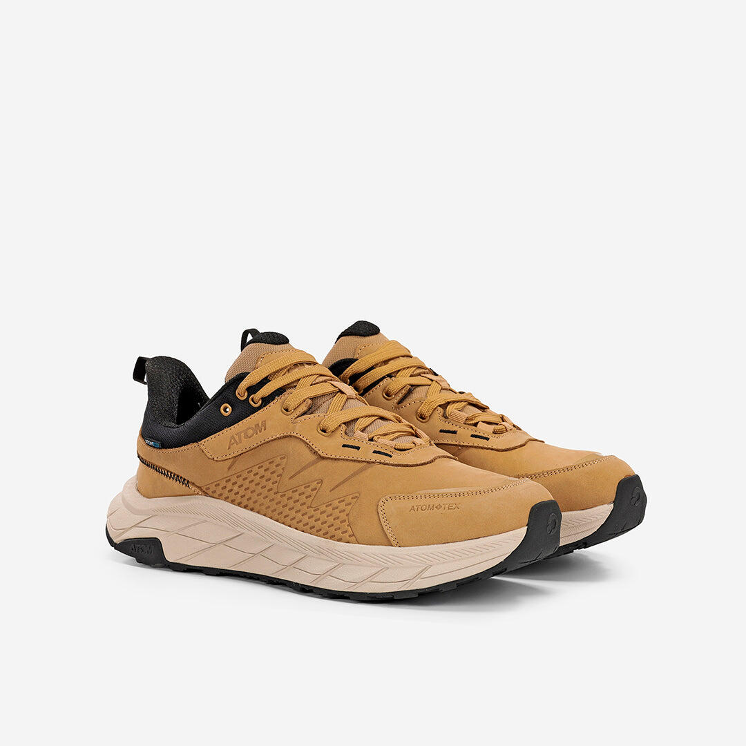 Scarpa Sportiva  Uomo Nubuck Tecnico ATOM AT172 URBAN PRO TEX CAMEL 7/7