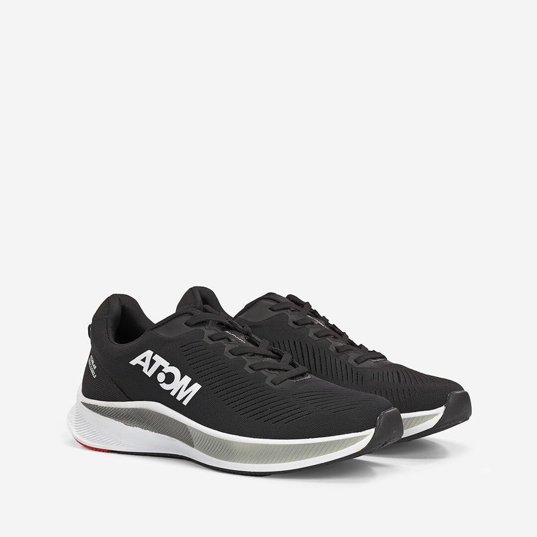 Scarpa da Corsa Running Uomo  ATOM AT134 ORBIT TITAN 3E BLACK 7/7