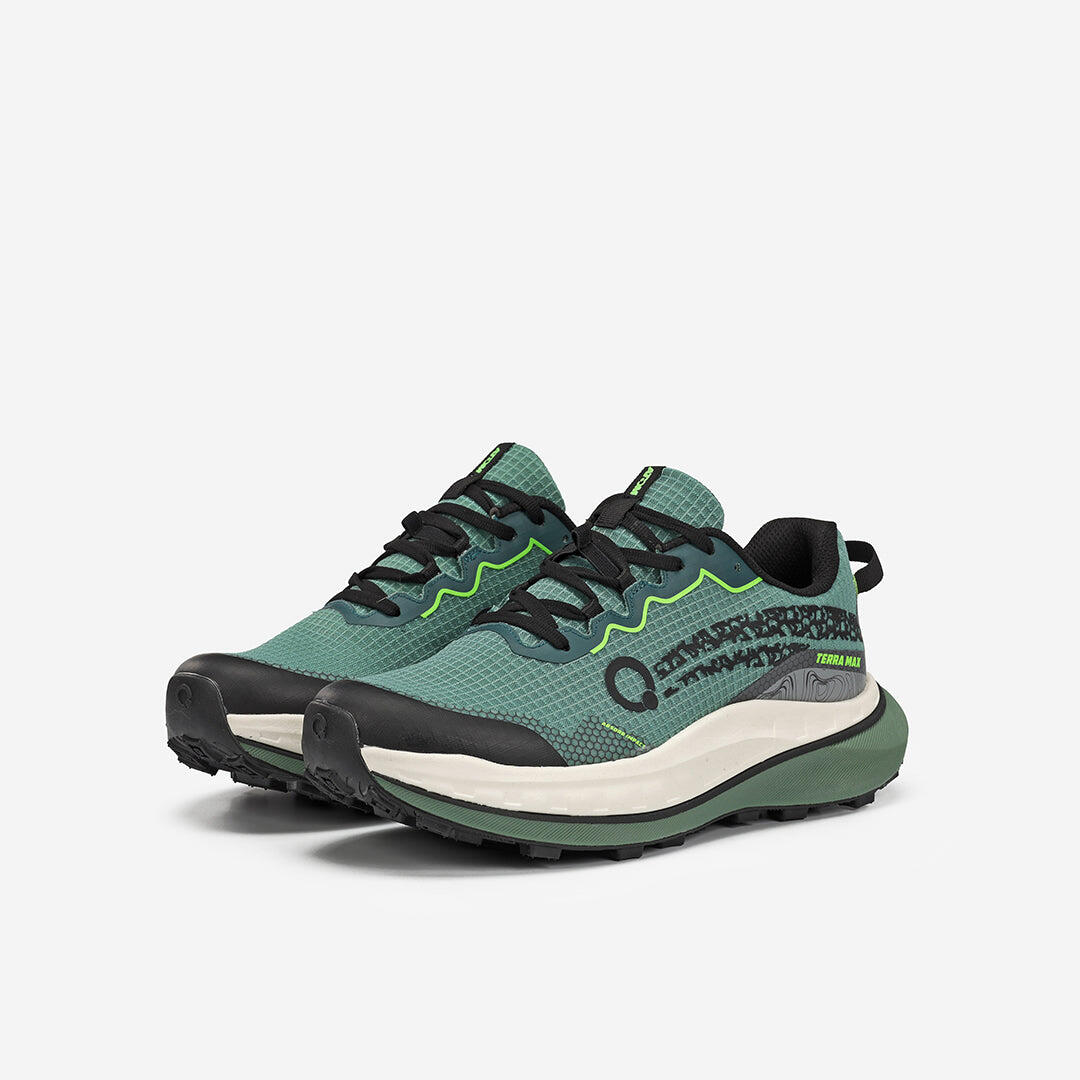 Scarpa da Trail Running Uomo Cloroprene ATOM AT179 TERRA MAX NITRO GREEN 6/7