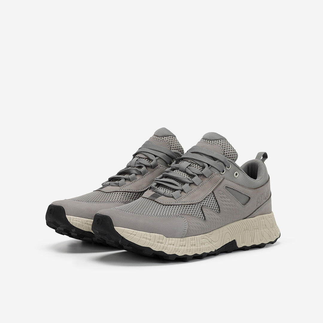 Scarpa da Trail Running Uomo Nubuck/Mesh ATOM AT185 TERRA FREE RIDE NOBUCK GREY 6/7