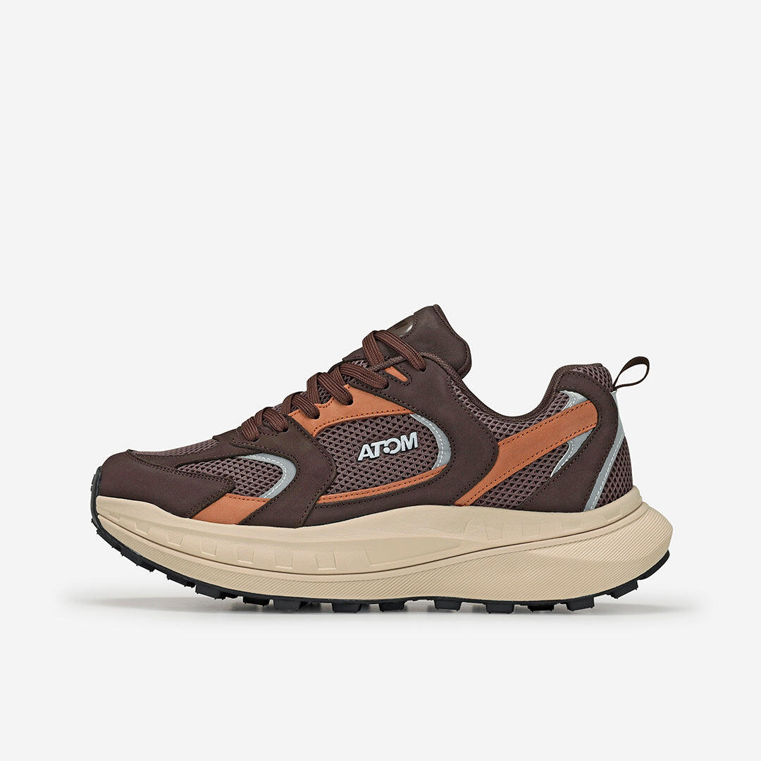 Scarpa Sportiva  Uomo Mesh ATOM AT197 VENTURE-MAX NOBUCK STONE 4/7
