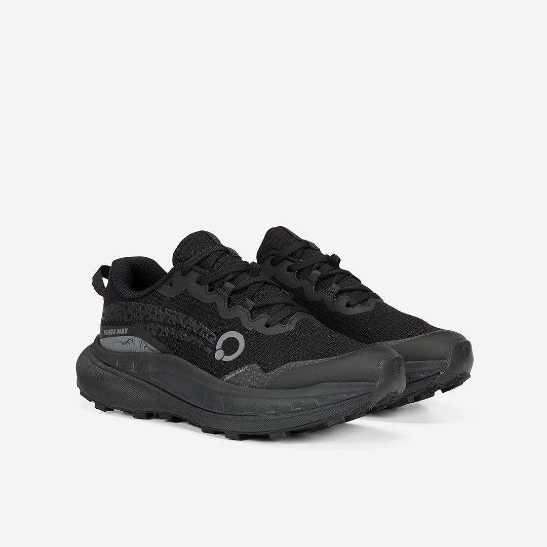 Scarpa da Trail Running Uomo Cloroprene ATOM AT179 TERRA MAX NITRO ALL BLACK 5/7