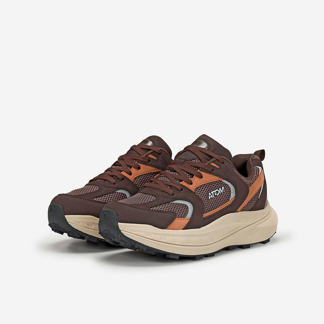 Scarpa Sportiva  Uomo Mesh ATOM AT197 VENTURE-MAX NOBUCK STONE 6/7