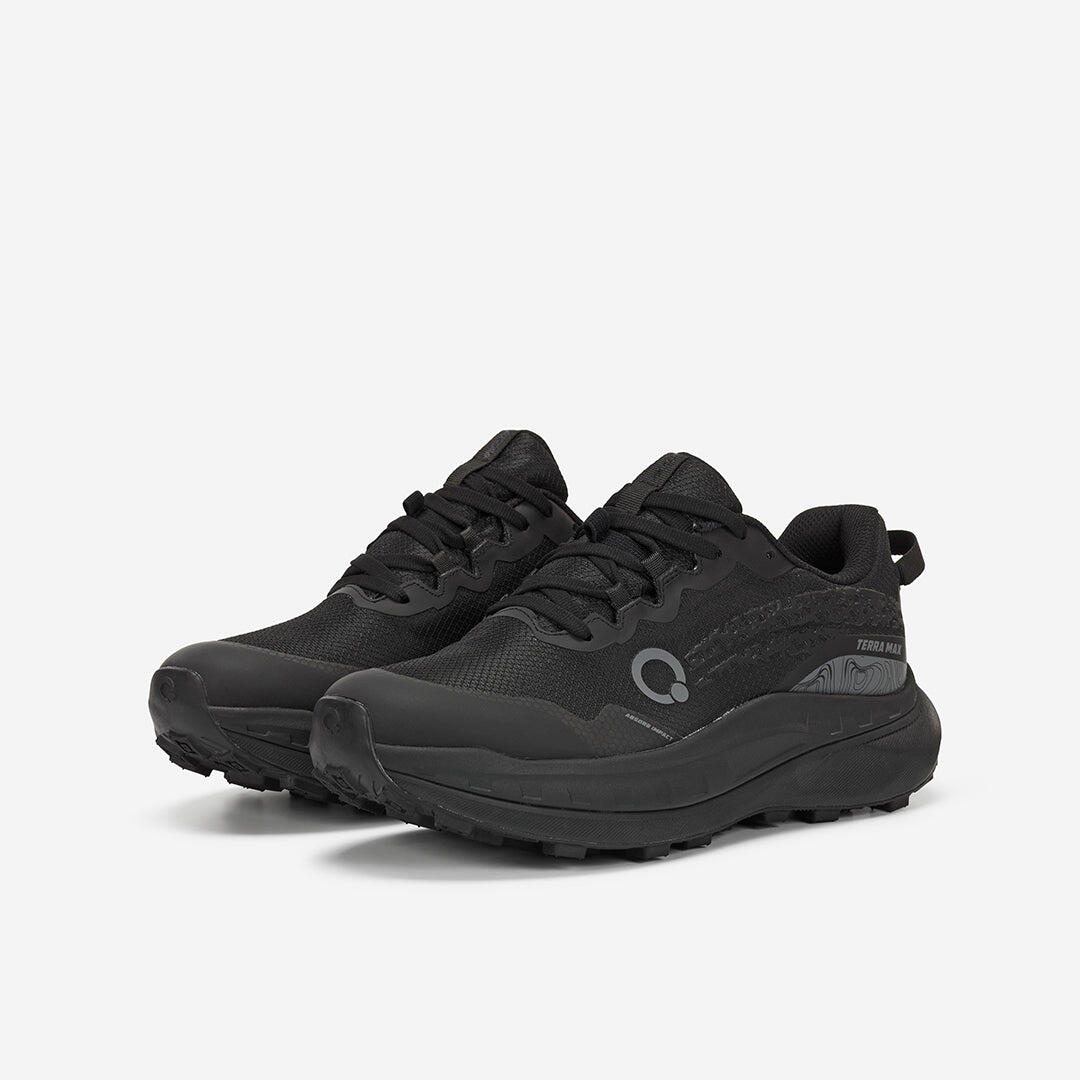 Zapatillas Waterproof Terra Max AT190 Hombre All Black running Hombre Negro ATOM 6/7
