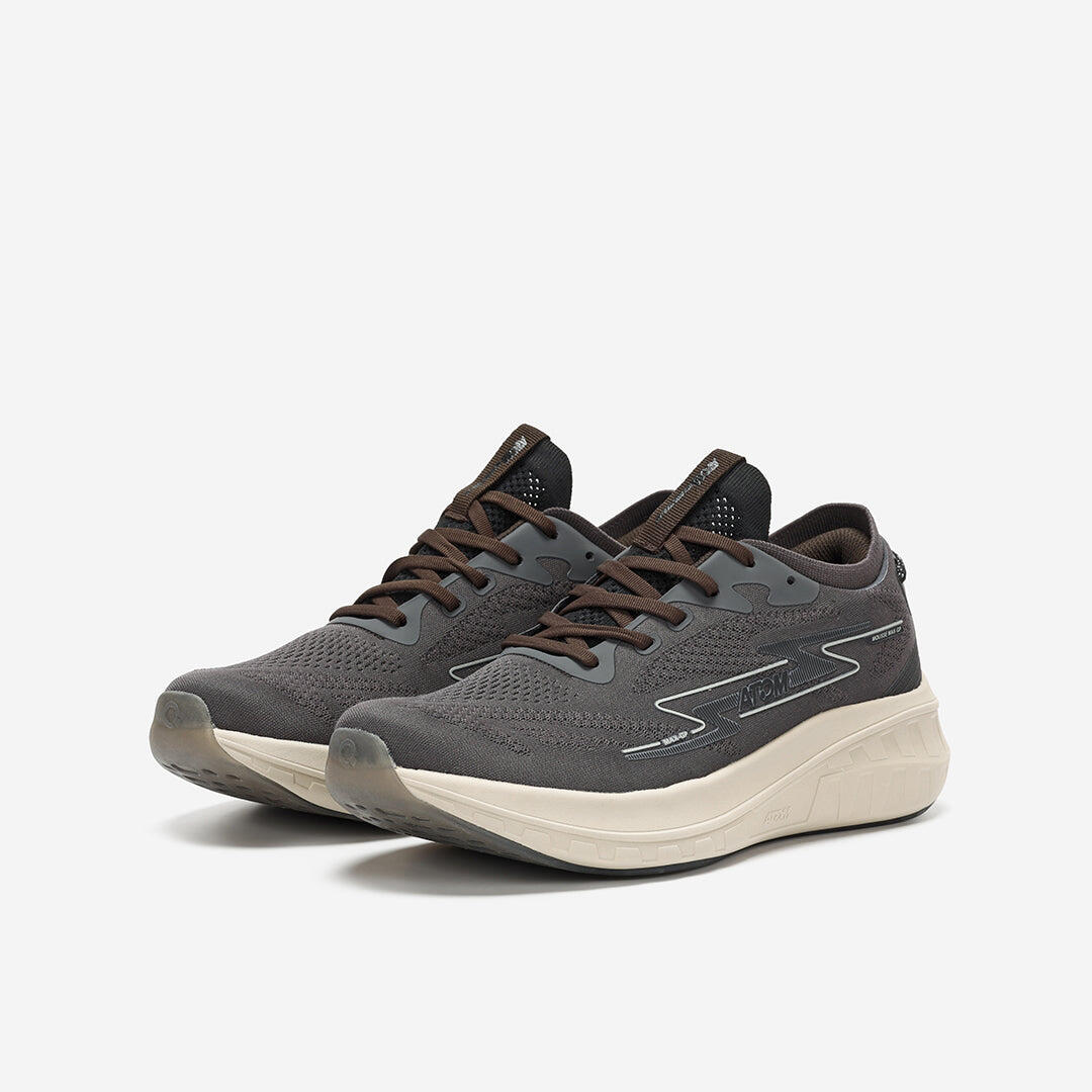Scarpa da Corsa Running Uomo Mesh ATOM AT177 GP MAX MOUSSE FOAM MOCCA 6/7