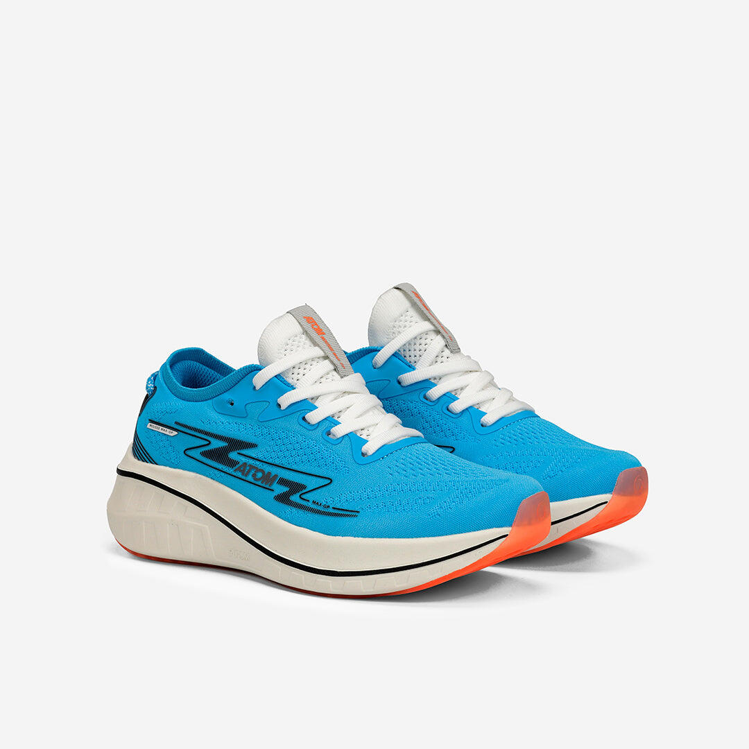 Scarpa da Corsa Running Donna Mesh ATOM AT178 GP MAX MOUSSE FOAM SKY BLUE 7/7