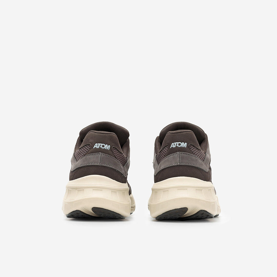 Scarpa Sportiva  Uomo  ATOM AT199 SPEED-GP NOBUCK BROWN 7/7