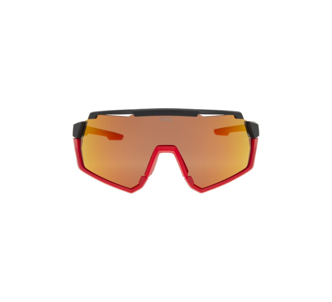 Running  Grilamid TR90 GOG HELIOS - Sunglasses cat. 3 | Matt black/red 3/4
