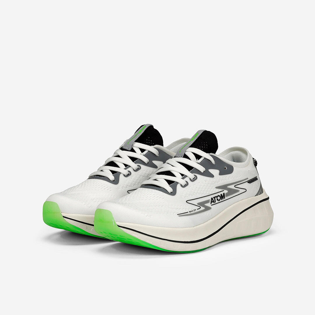Scarpa da Corsa Running Donna Mesh ATOM AT178 GP MAX MOUSSE FOAM WHITE 6/7