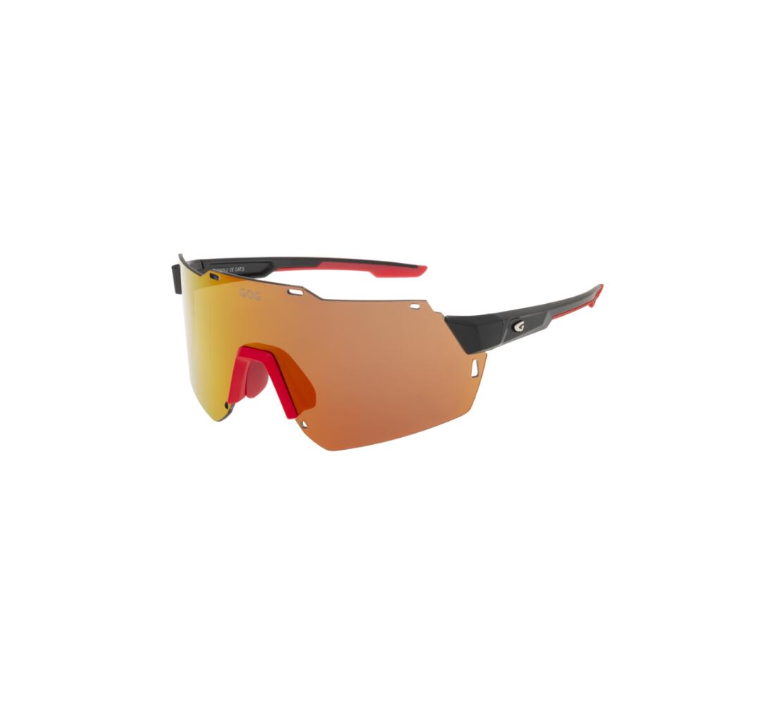 Running  Grilamid TR90 GOG HELIOS - Sunglasses cat. 3 | Matt black/red 4/4