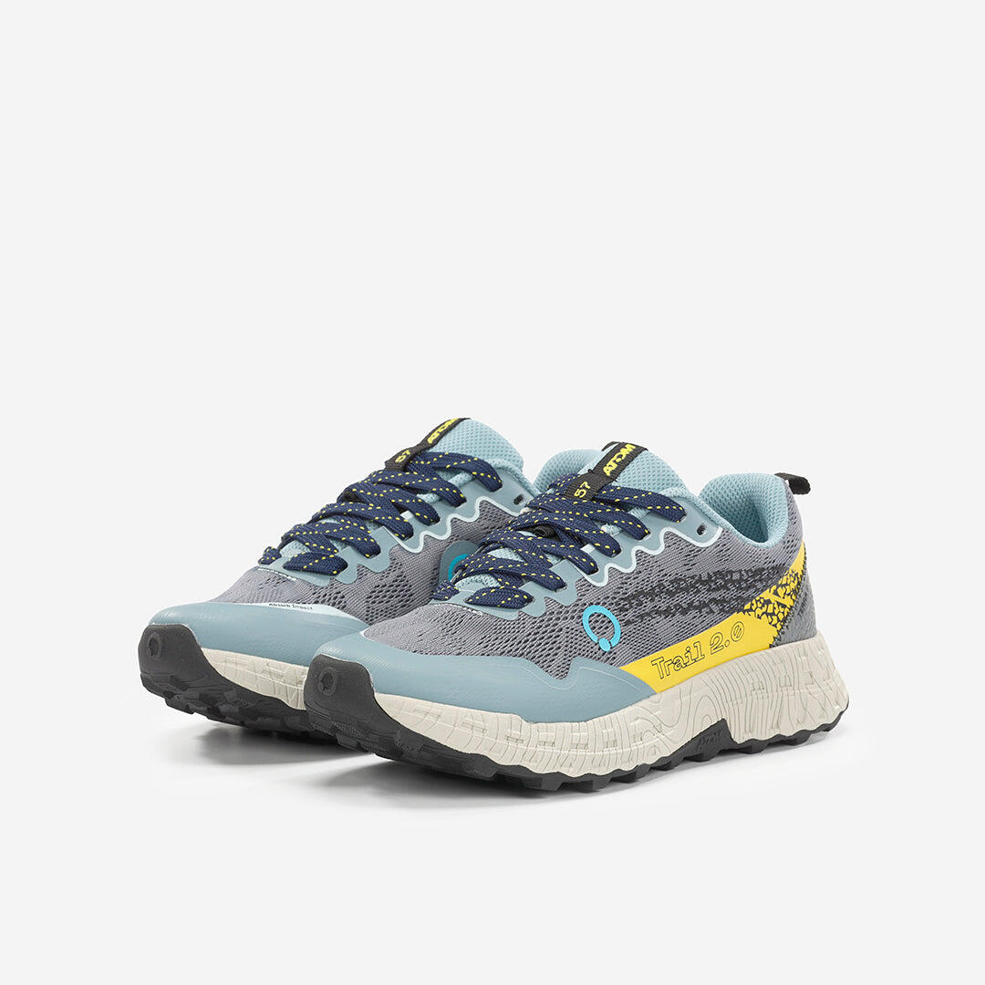 Scarpa da Trail Running Donna Gomma ATOM AT159 TERRA V2 LOW DENSITY BLUE 4/7
