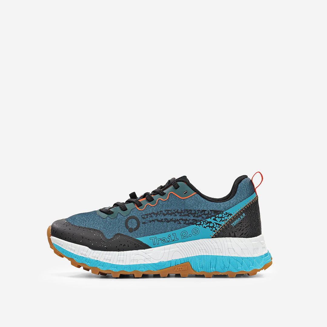 Scarpa da Trail Running Uomo Gomma ATOM AT158 TERRA V2 LOW DENSITY LAKE 3/7