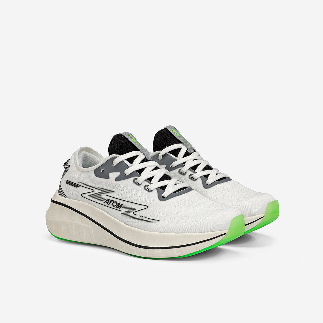Scarpa da Corsa Running Donna Mesh ATOM AT178 GP MAX MOUSSE FOAM WHITE 7/7