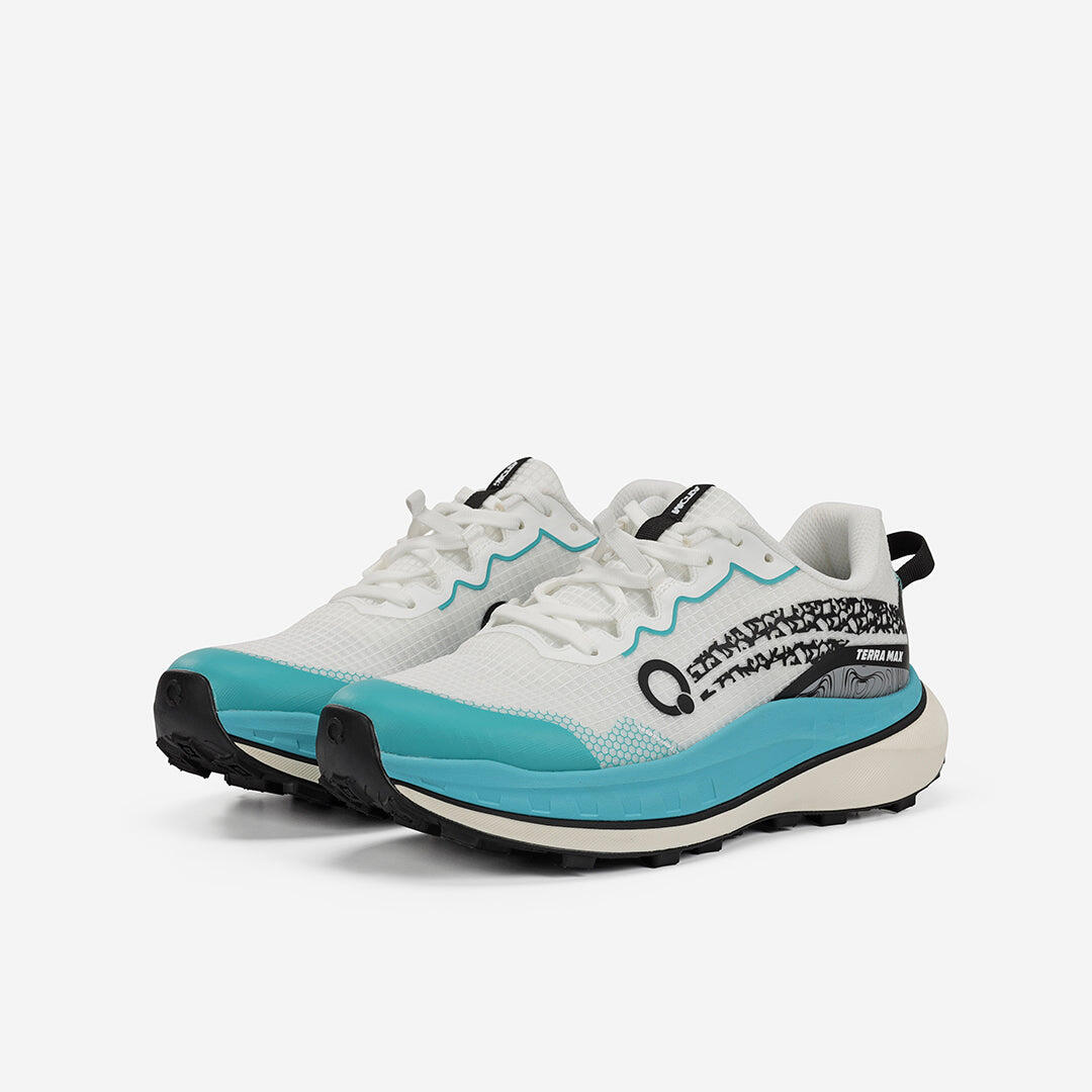 Scarpa da Trail Running Uomo Cloroprene ATOM AT179 TERRA MAX NITRO WHITE BLUE 5/7
