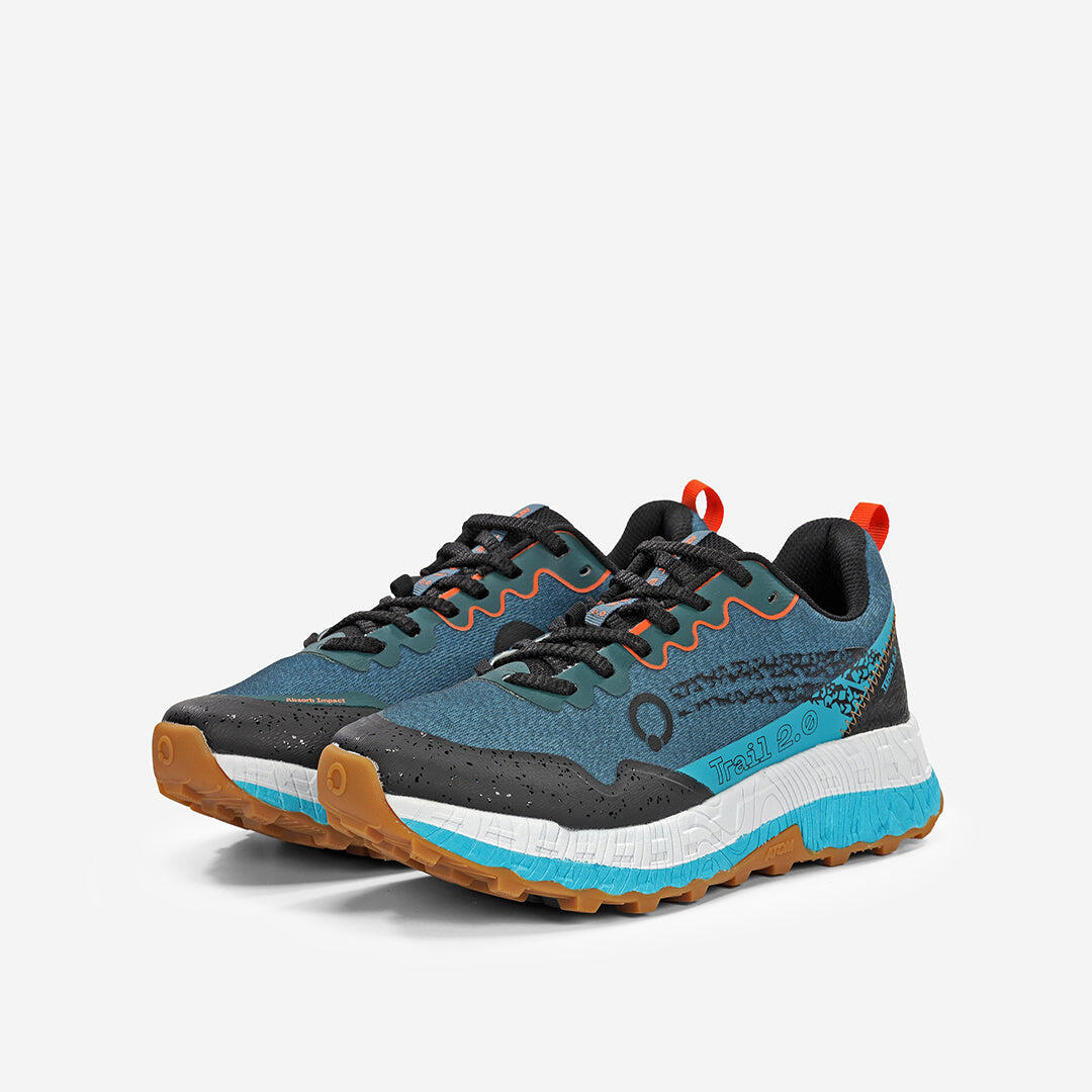 Scarpa da Trail Running Uomo Gomma ATOM AT158 TERRA V2 LOW DENSITY LAKE 5/7