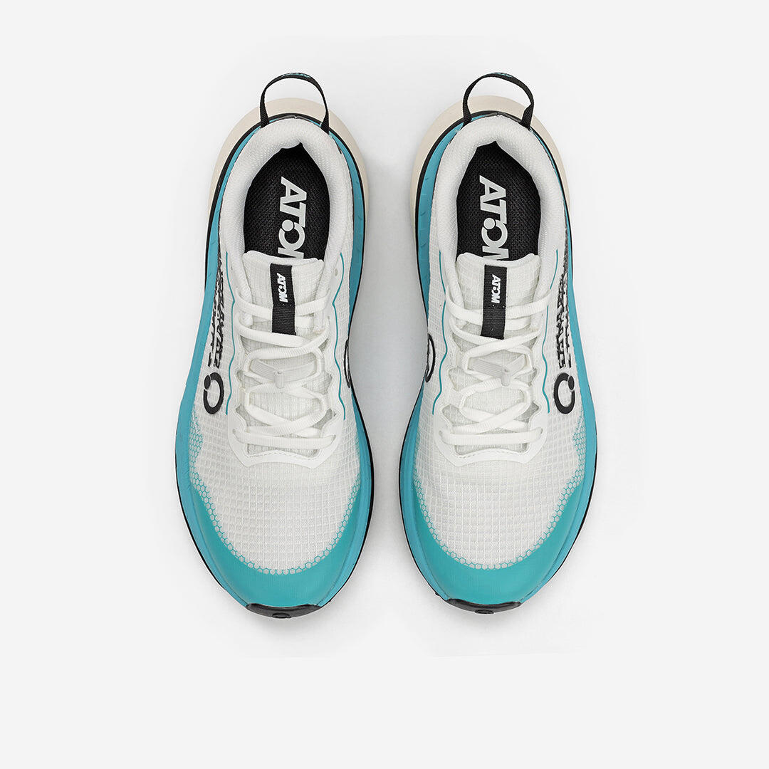 Scarpa da Trail Running Uomo Cloroprene ATOM AT179 TERRA MAX NITRO WHITE BLUE 7/7