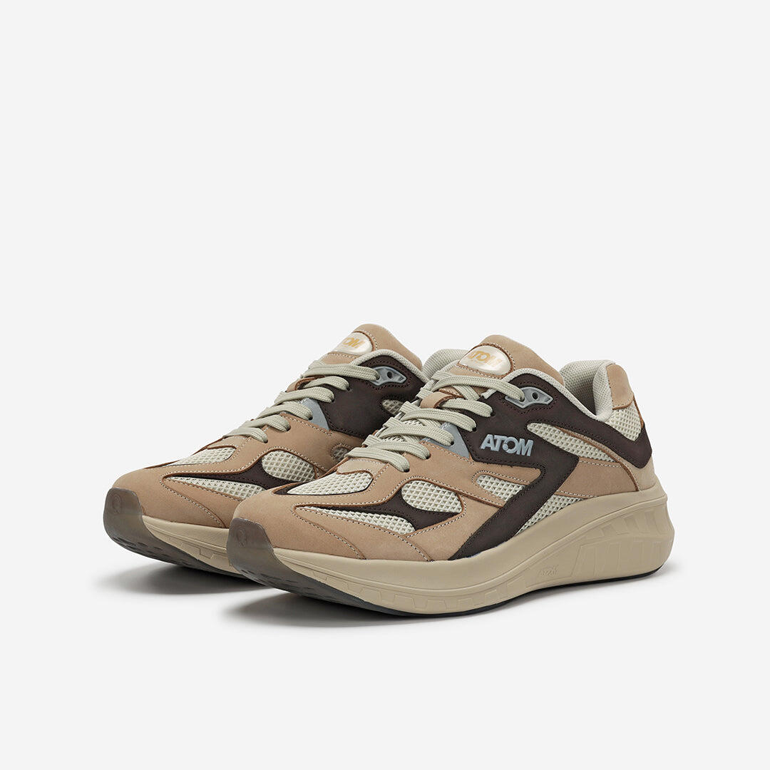 Scarpa Sportiva  Uomo  ATOM AT199 SPEED-GP NOBUCK STONE 6/7