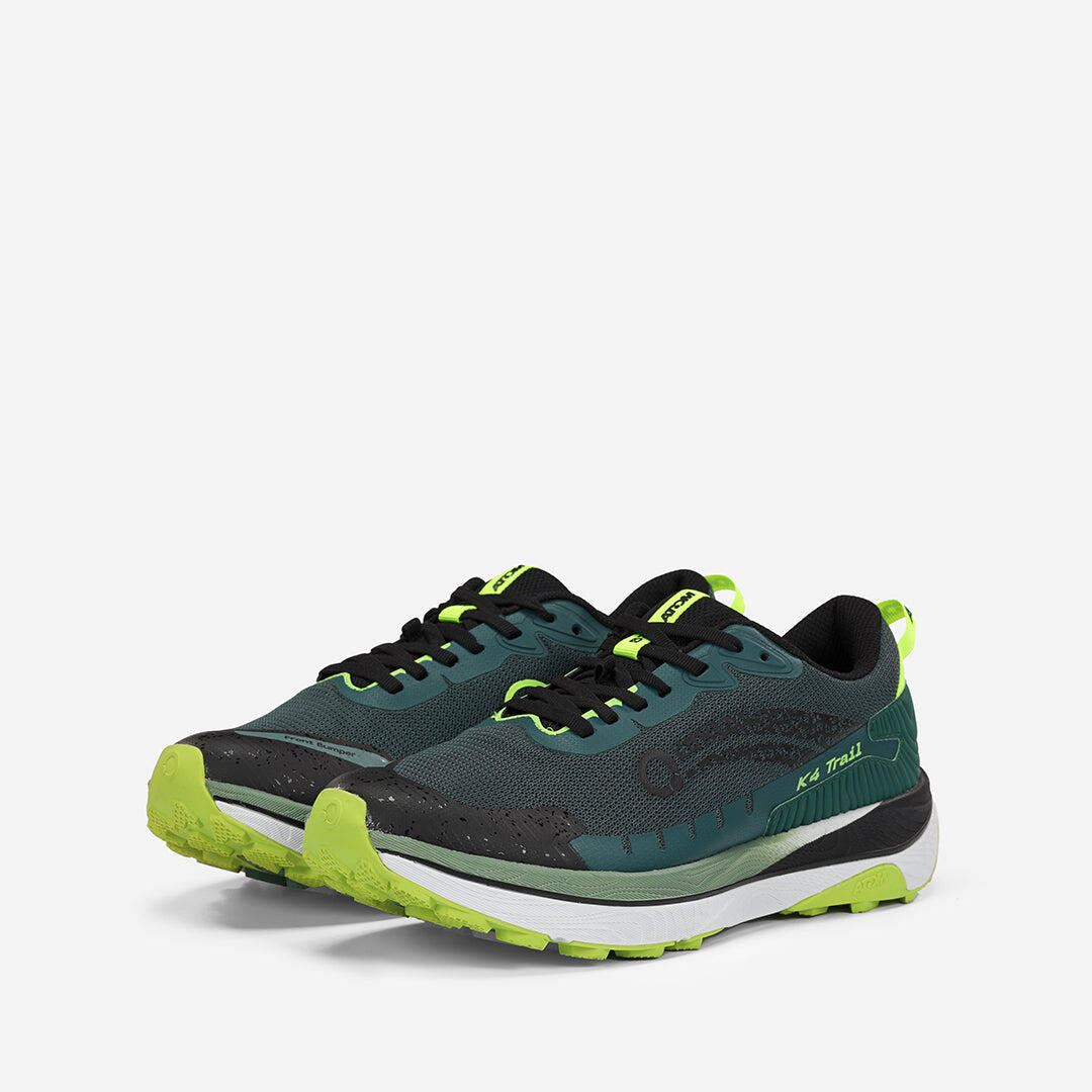 Scarpa da Trail Running Uomo  ATOM AT166 K4 TRAIL RUN GREEN 5/7