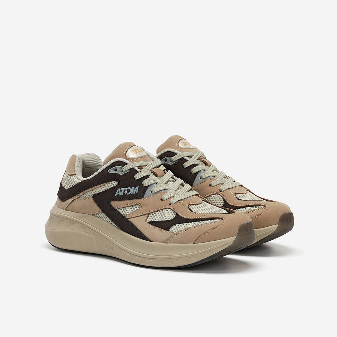 Scarpa Sportiva  Uomo  ATOM AT199 SPEED-GP NOBUCK STONE 7/7