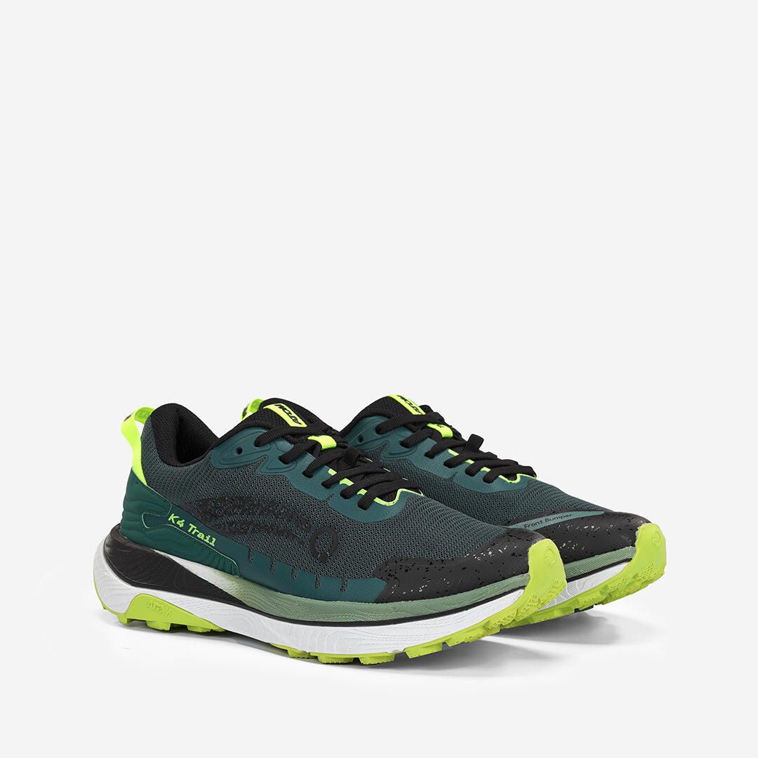Scarpa da Trail Running Uomo  ATOM AT166 K4 TRAIL RUN GREEN 6/7