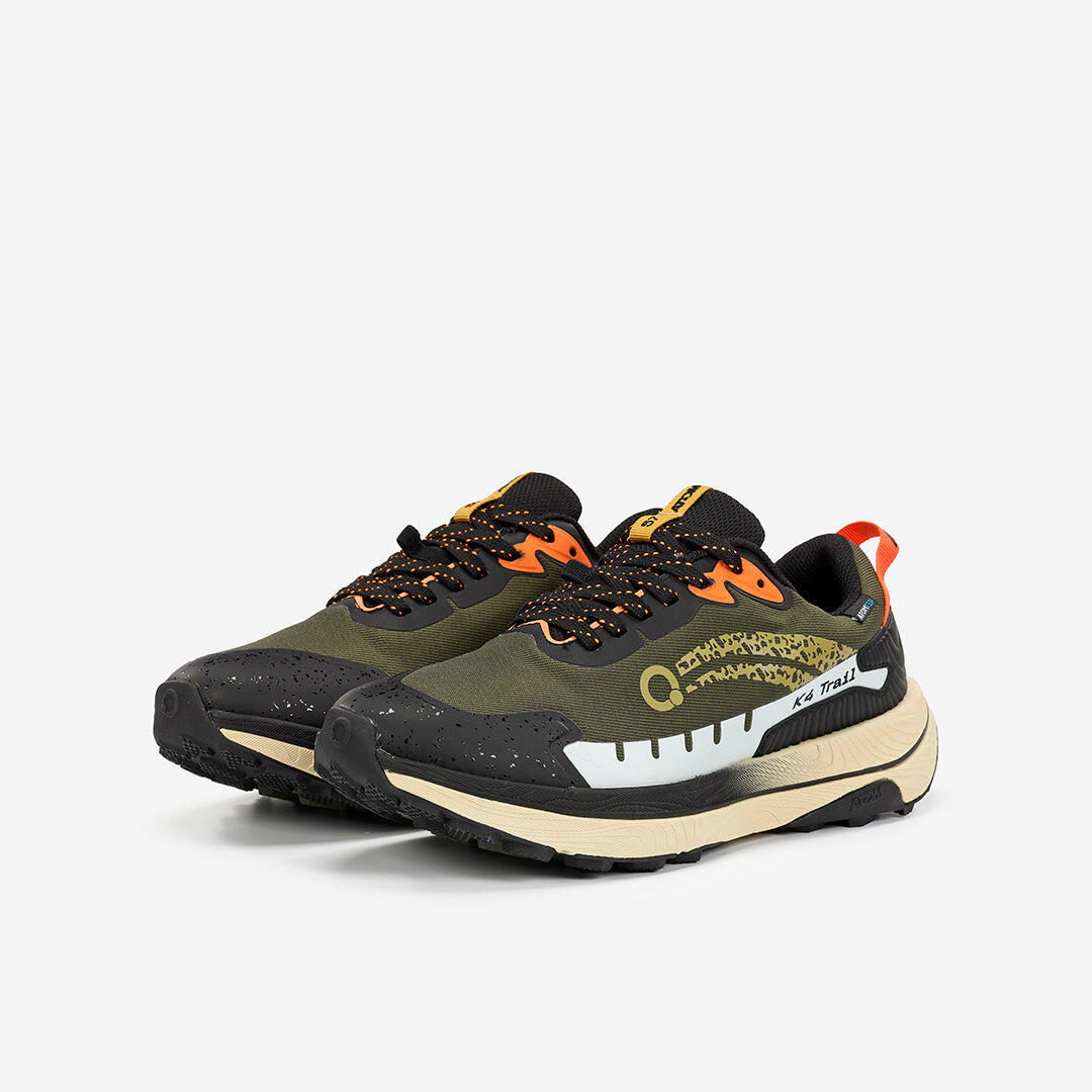 Scarpa da Trail Running Uomo  ATOM AT173 K4 TRAIL RUN TEX KHAKI 5/7