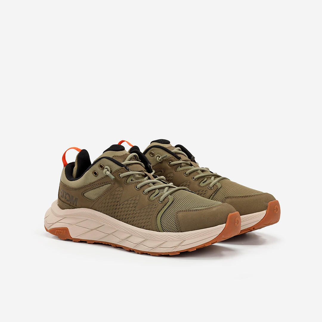 Scarpa Sportiva  Uomo Nubuck/Mesh ATOM AT168 URBAN PRO FOREST 6/7