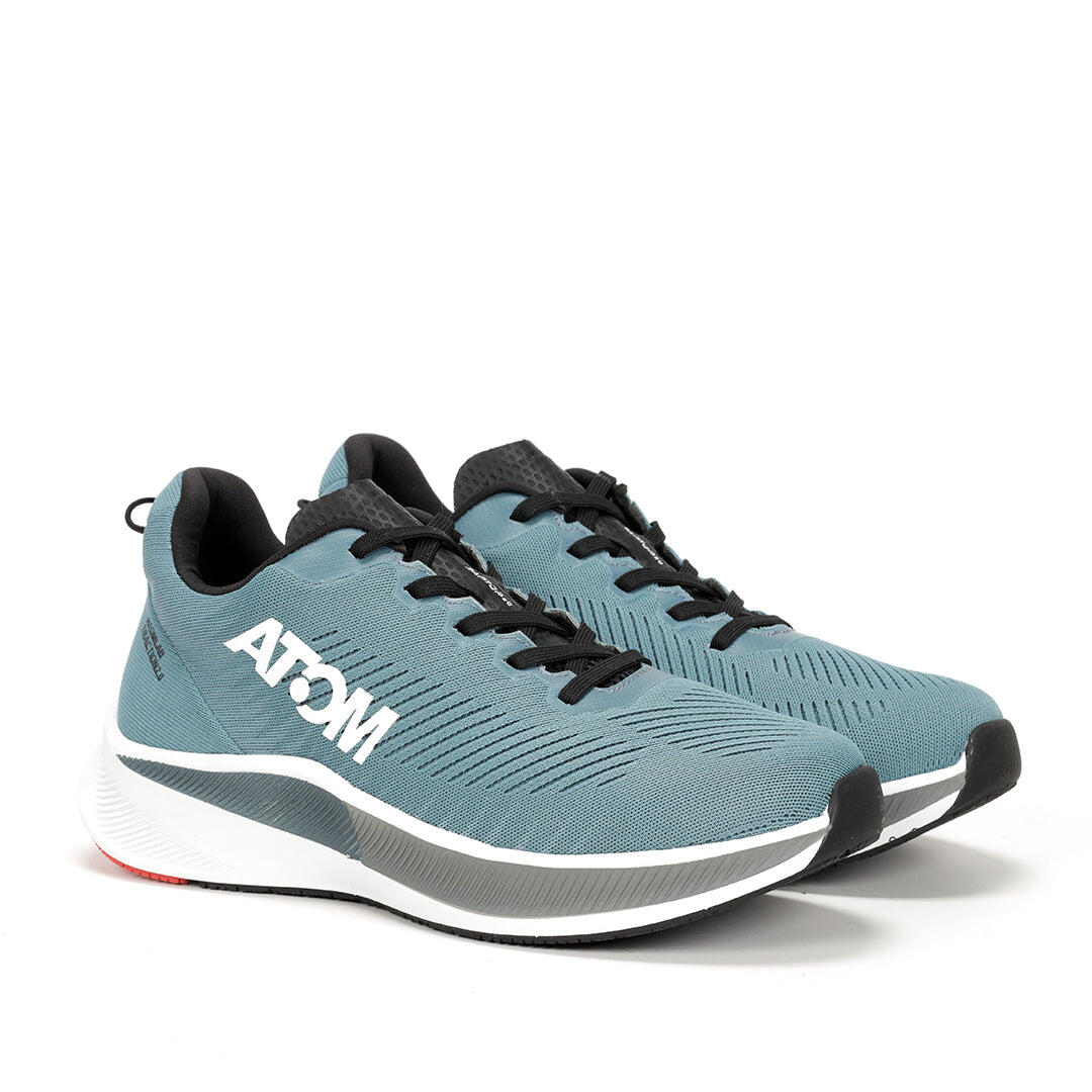 Scarpa da Corsa Running Uomo  ATOM AT134 ORBIT TITAN 3E BLUE 4/7