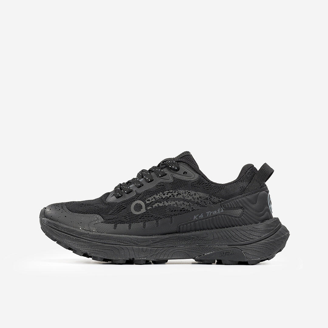 Scarpa da Trail Running Donna  ATOM AT167 K4 TRAIL RUN ALL BLACK 3/7