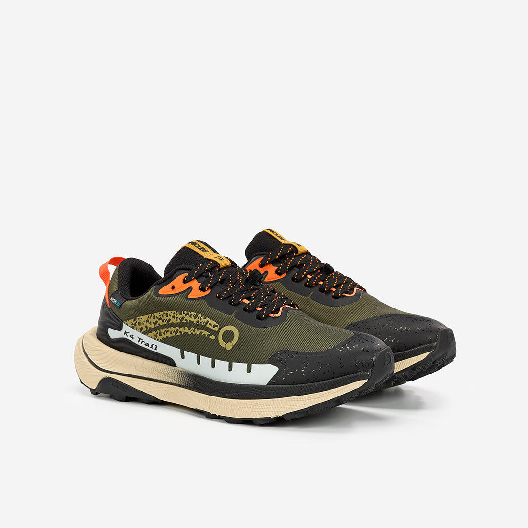 Scarpa da Trail Running Uomo  ATOM AT173 K4 TRAIL RUN TEX KHAKI 6/7