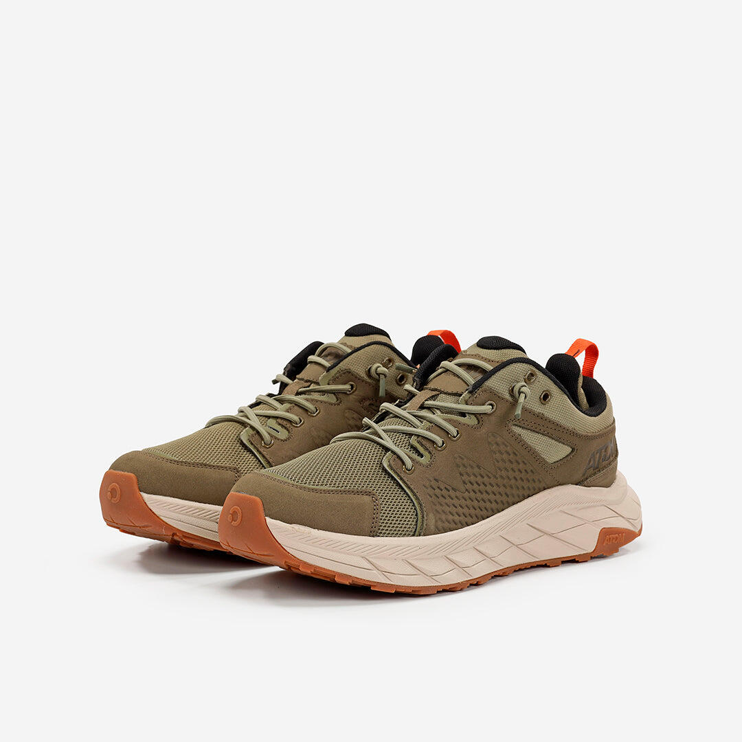 Scarpa Sportiva  Uomo Nubuck/Mesh ATOM AT168 URBAN PRO FOREST 5/7