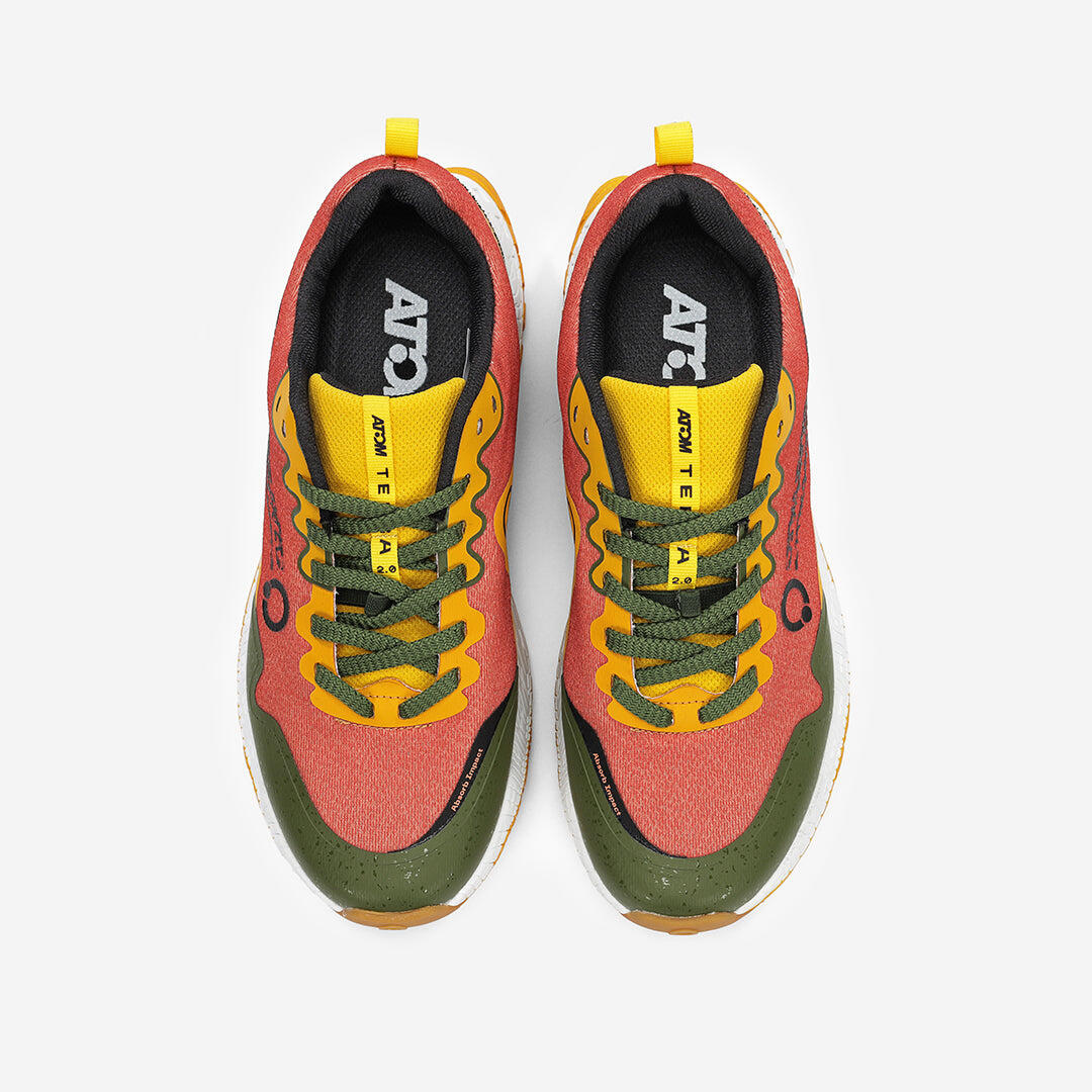 Scarpa da Trail Running Uomo Gomma ATOM AT158 TERRA V2 LOW DENSITY ORANGE 6/7