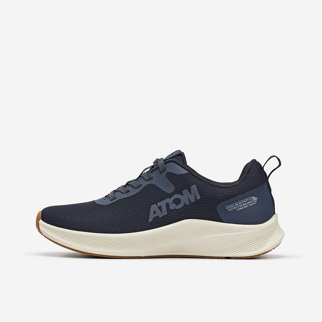 Scarpa Sportiva  Uomo Mesh ATOM AT126 ACTIVITY BLUE 4/7