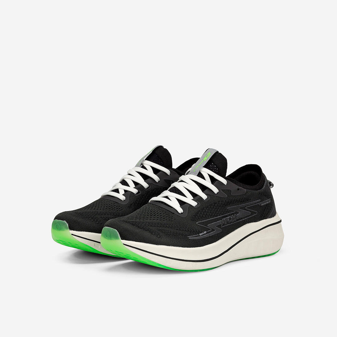 Scarpa da Corsa Running Uomo Mesh ATOM AT177 GP MAX MOUSSE FOAM BLACK 6/7