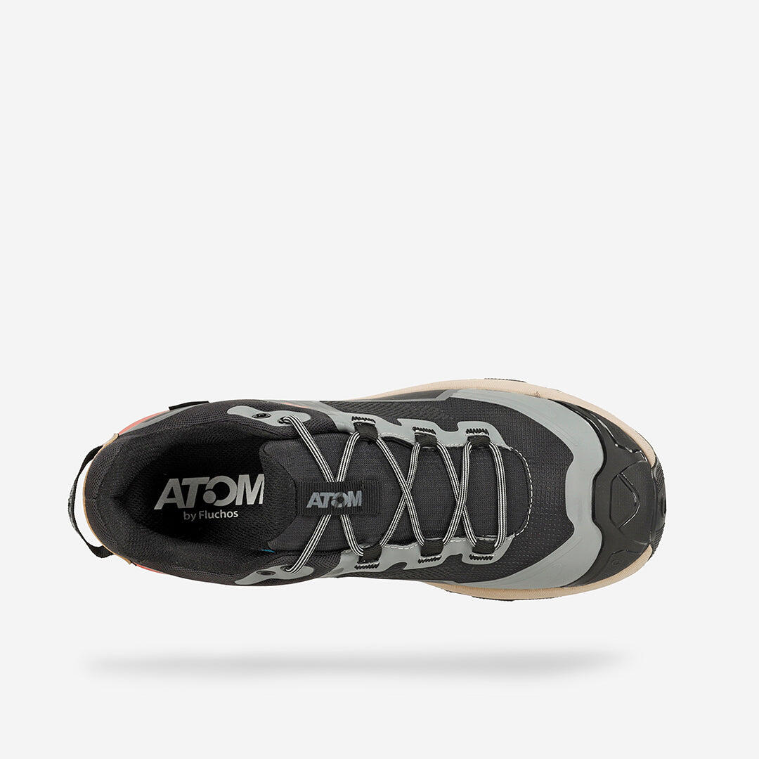 Scarpa da Trekking  Uomo  ATOM AT193 HARD-RALLY EXPLORE PRO WATERPROOF DARK 6/7
