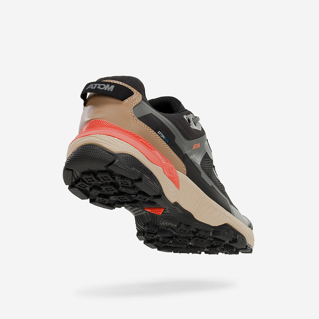 Scarpa da Trekking  Uomo  ATOM AT193 HARD-RALLY EXPLORE PRO WATERPROOF DARK 5/7