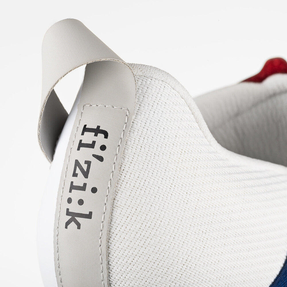 Scarpa da Triathlon Triathlon  Nylon FIZIK SHOES HYDRA AER CARB WHITE-RED-BLUE 5/7