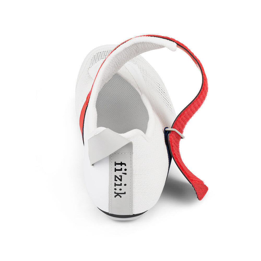 Scarpa da Triathlon Triathlon  Nylon FIZIK SHOES HYDRA AER CARB WHITE-RED-BLUE 6/7