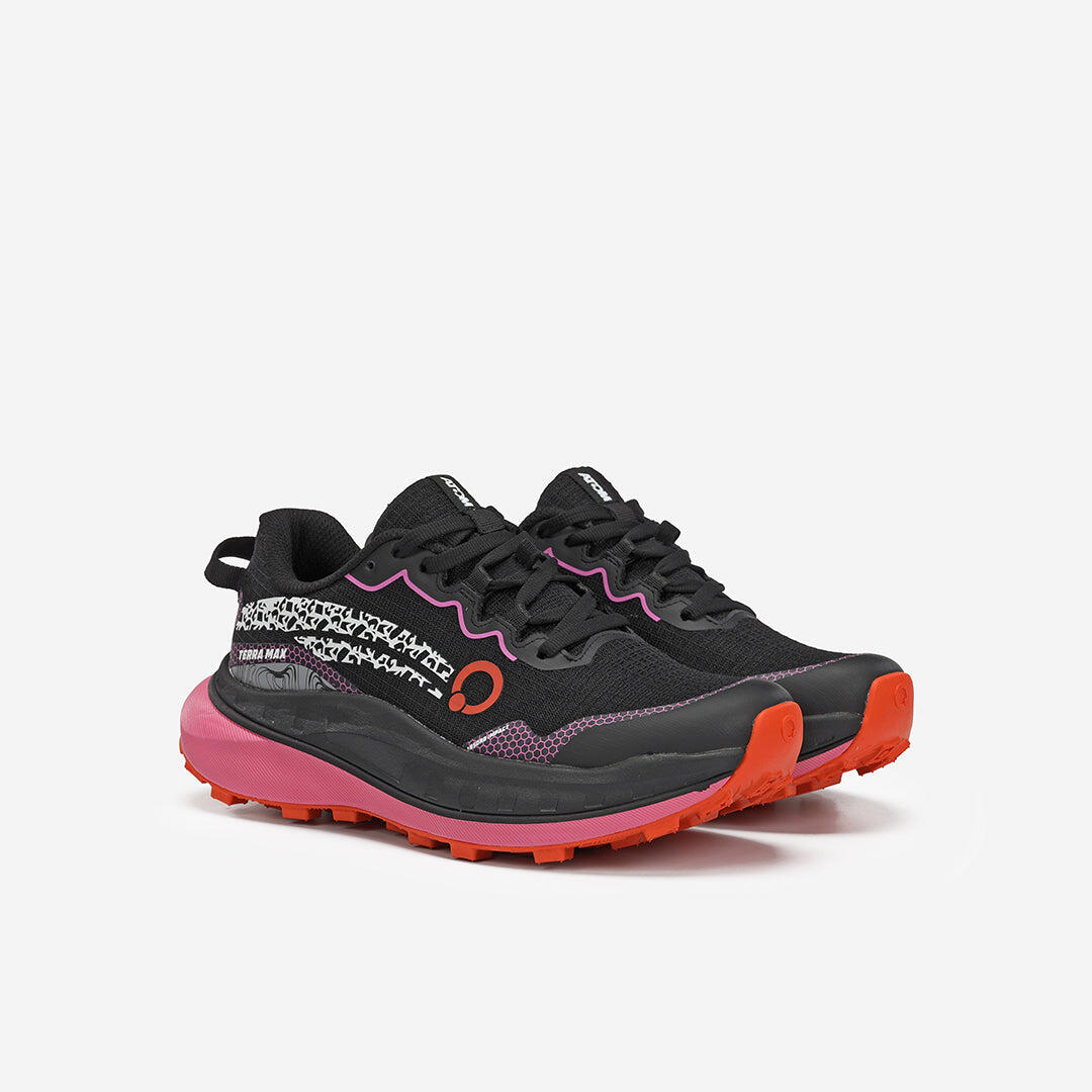 Scarpa da Trail Running Donna Cloroprene ATOM AT180 TERRA MAX NITRO BLACK 6/7