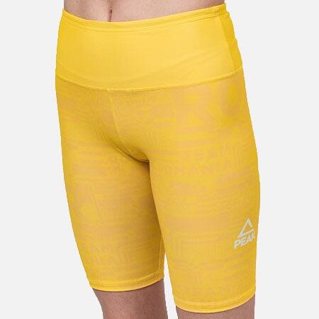Colant scurt Peak TeamRomania20 Dama Galben