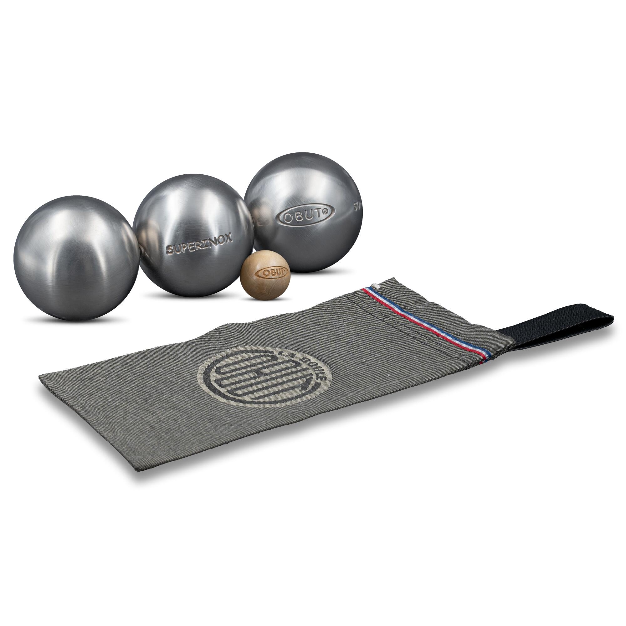 Boules de pétanque SUPERINOX 72.680.0 - OBUT 3/4